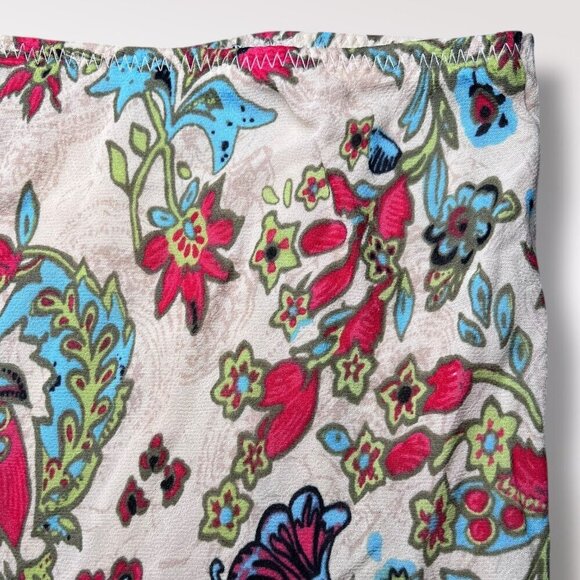 Cecilia Classics Floral Midi Skirt Y2K Boho Size Small - Picture 5 of 9